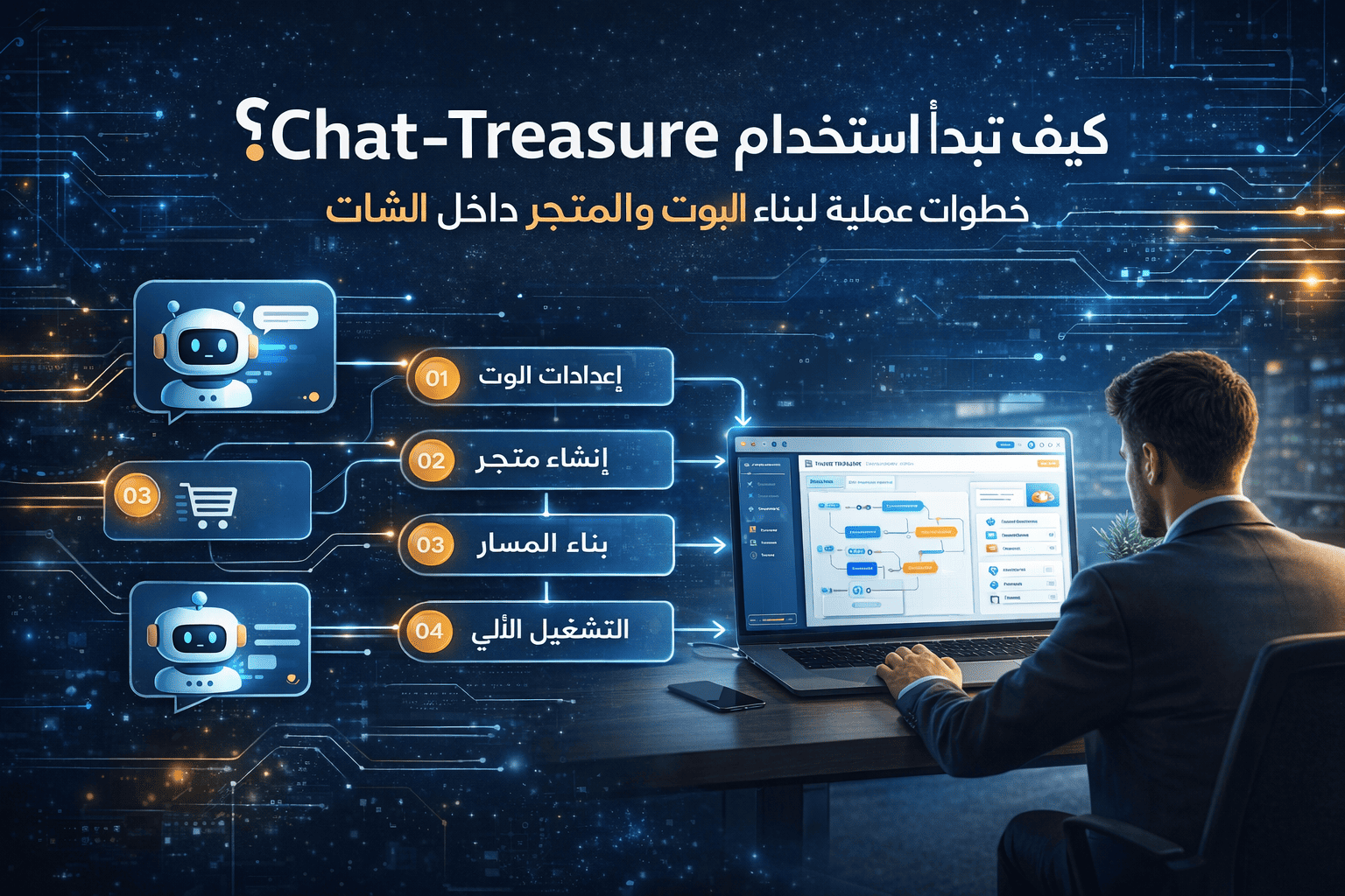 كيف تبدأ استخدام شات تريجر خطوة بخطوة؟